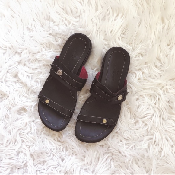 Cole Haan Shoes - • Cole Haan • Nike Ankle Slip On Sandals Black 9 Cole Haan Shoes - • Cole Haan • Nike Ankle Slip On Sandals Black 9